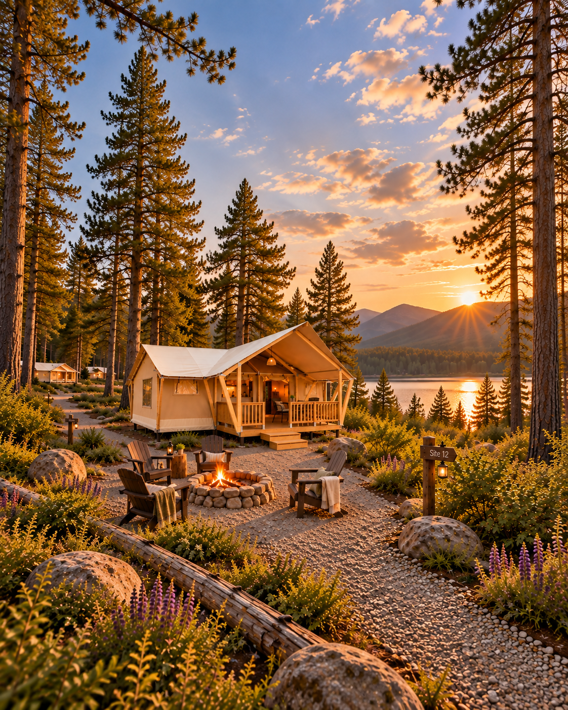 Denali 54 glamping tent